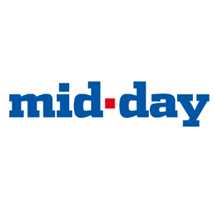Mid-Day logo featuring Rajesh Shukla